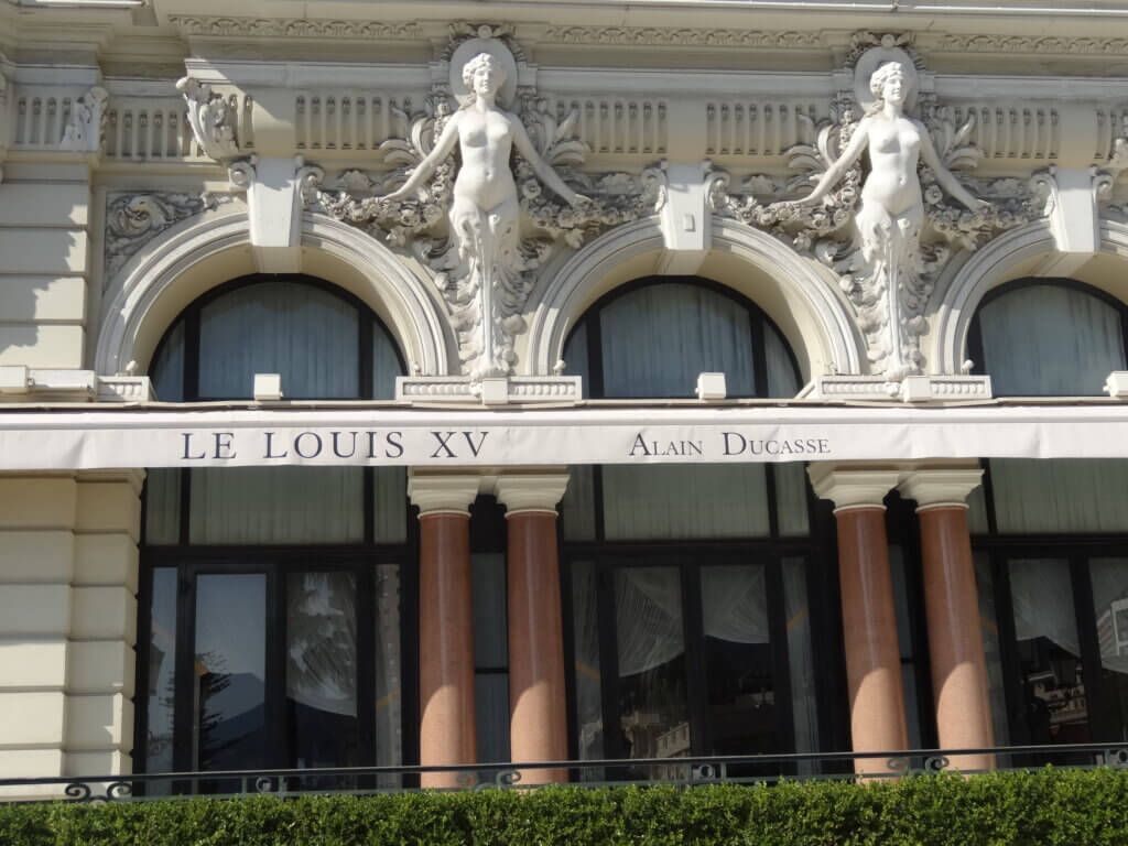 Restaurant Louis XV. Hotel de Paris, Monaco. August 2016.