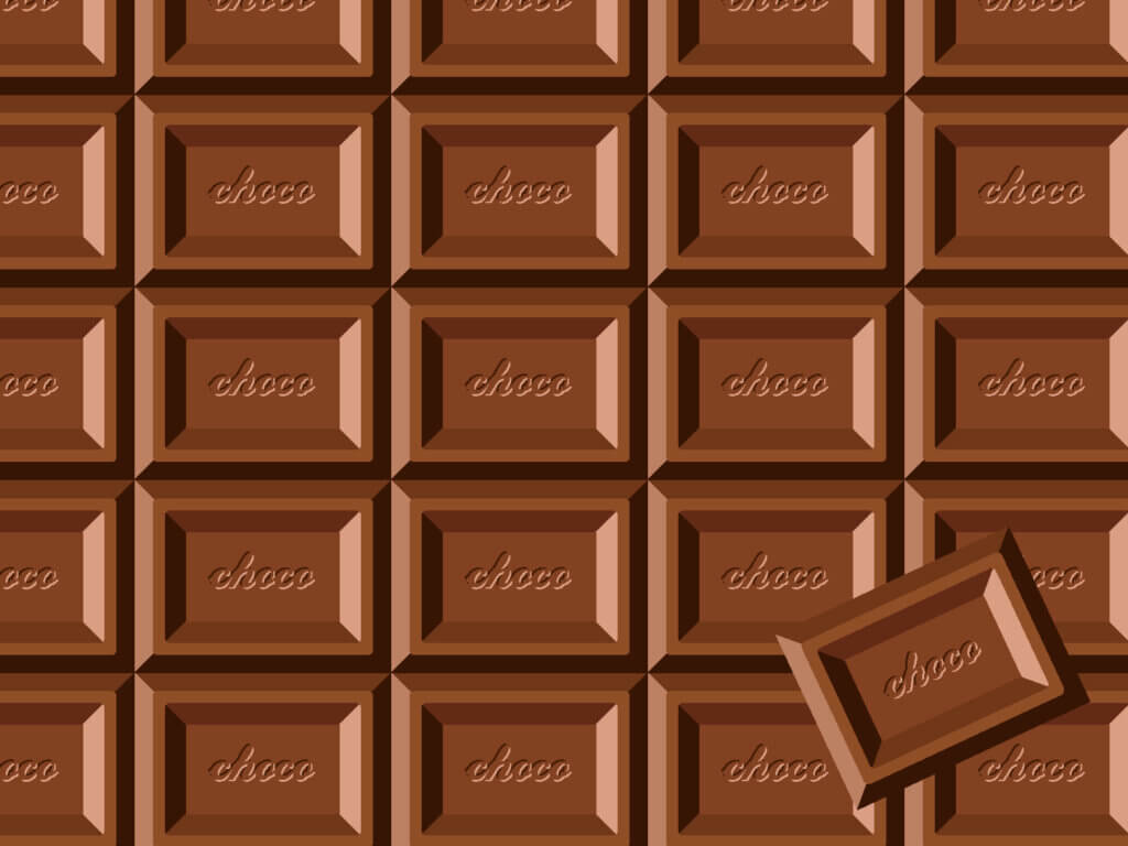 illustration of chocolate